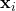 \mathbf{x}_{i}