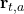 \mathbf{r}_{t,a}